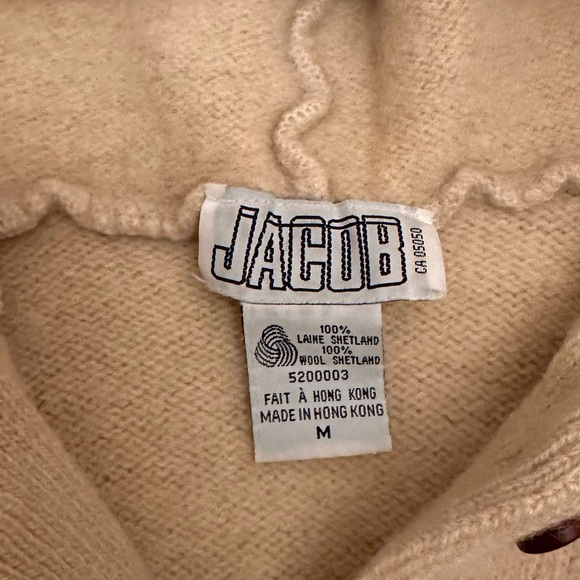 Jacob Cream Wool Cardigan - Picture 4 of 8